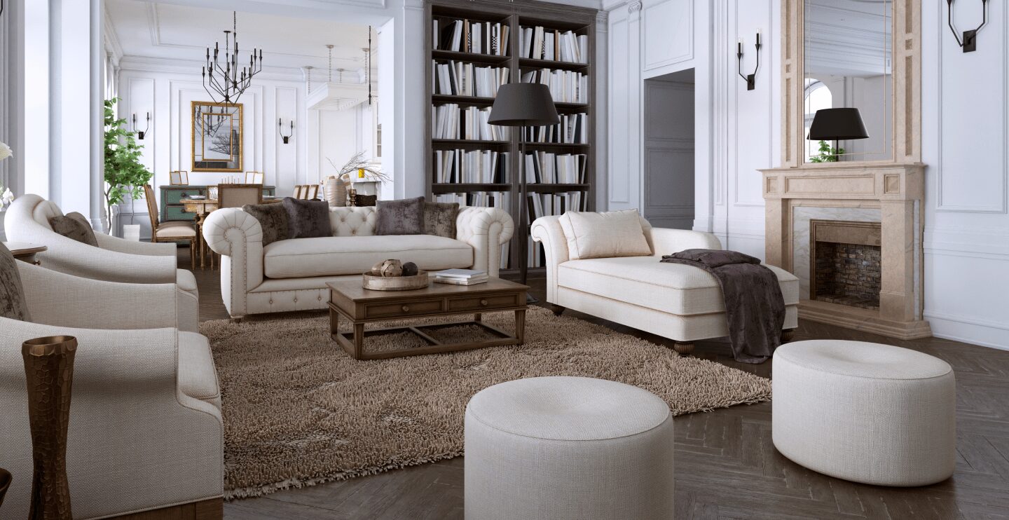 Luxury Furniture in Living Area